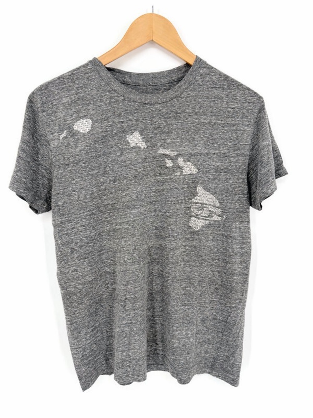Honolua Surf Co Hawaiian Islands Map Tee Small